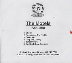 The Motels : Acoustic